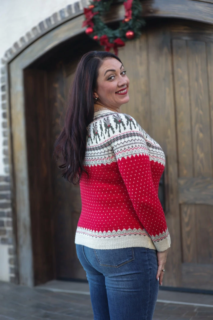 Boutique Simplified Rudolph Holiday Sweater 4 Boutique Simplified Rudolph Holiday Sweater