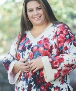 Boutique Simplified Euphoric Kimono Sleeve Sweater