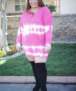 Boutique Simplified Feel The Love Sweater Dress