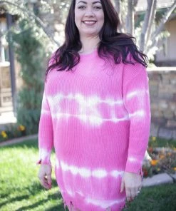 Boutique Simplified Feel The Love Sweater Dress