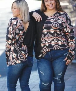 Boutique Simplified Carefree Twist Back Top