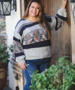 Boutique Simplified Coastal Sunsets Pullover