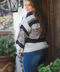 Boutique Simplified Coastal Sunsets Pullover