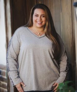 Boutique Simplified Stunner Brushed Hacci Top 7 Boutique Simplified Stunner Brushed Hacci Top