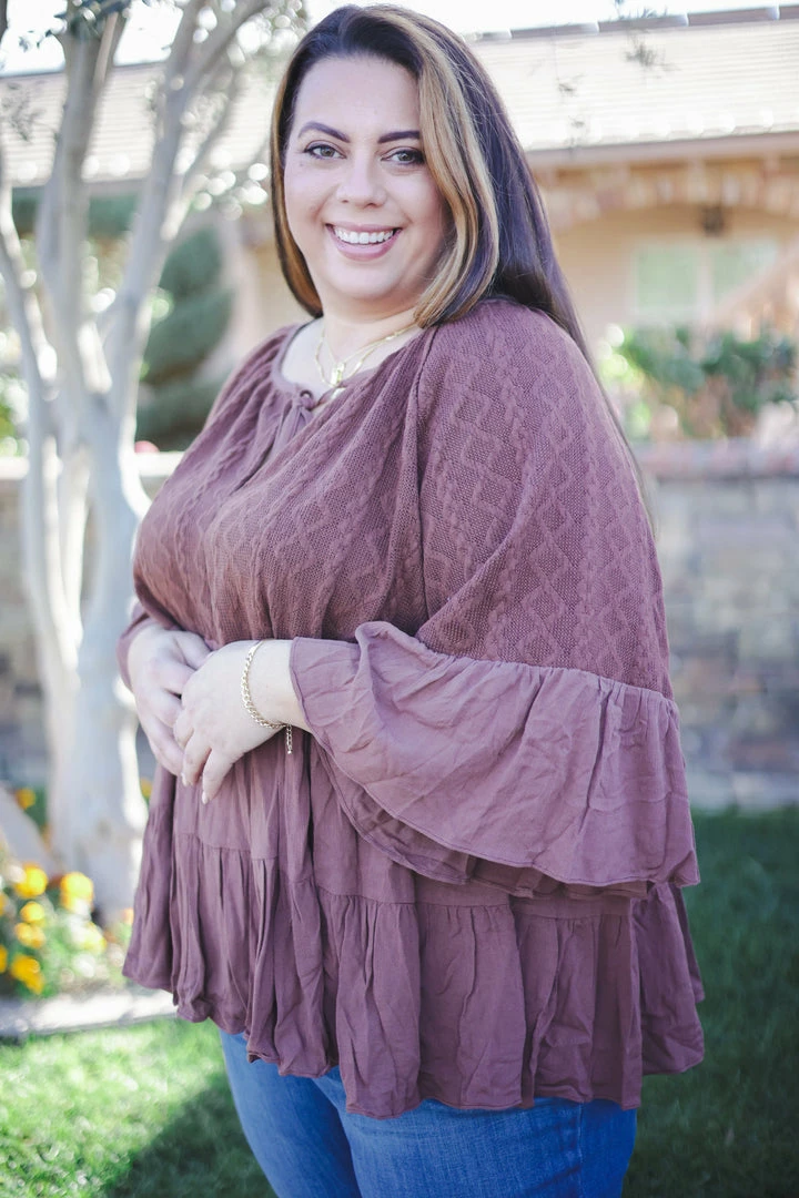 Boutique Simplified Free Bird Ruffle Top 5 Boutique Simplified Free Bird Ruffle Top