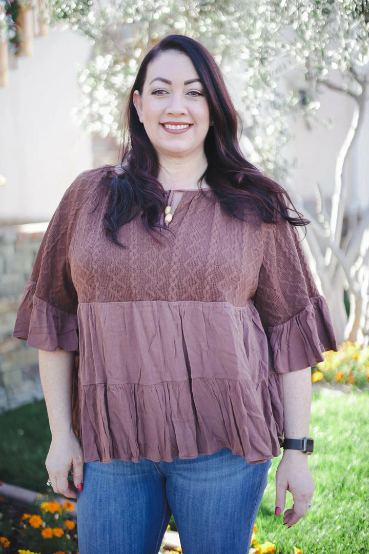 Boutique Simplified Free Bird Ruffle Top 7 Boutique Simplified Free Bird Ruffle Top