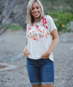 Boutique Simplified Gravitate To You Short Sleeve Hoodie