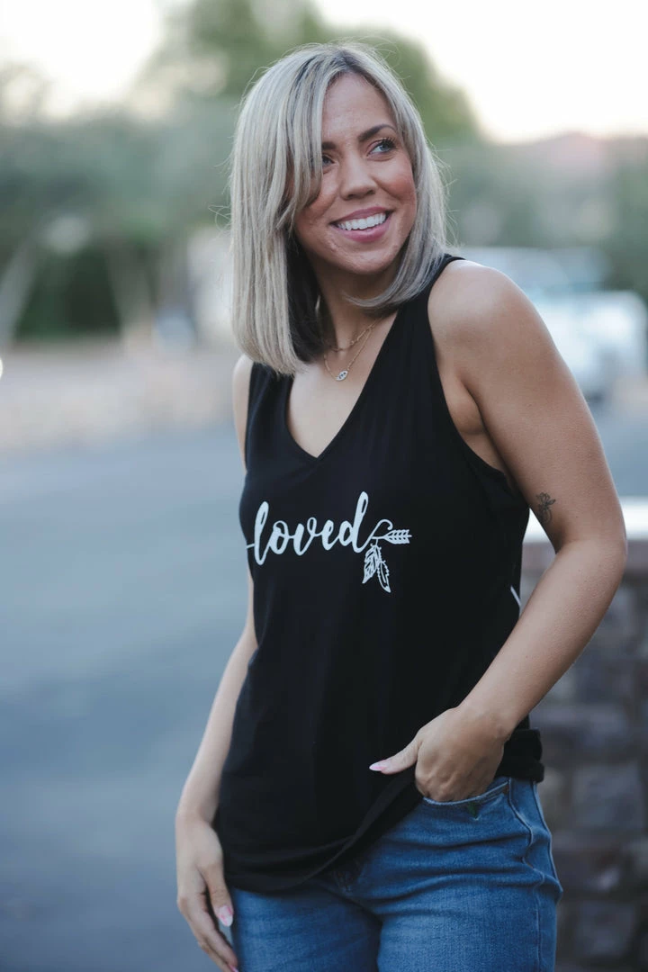 Boutique Simplified You Are Loved Tank 3 Boutique Simplified You Are Loved Tank