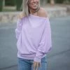 Boutique Simplified Lavender Fields Dolman