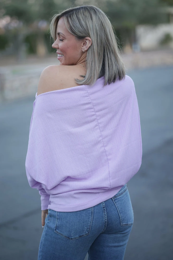 Boutique Simplified Lavender Fields Dolman 2 Boutique Simplified Lavender Fields Dolman