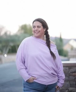 Boutique Simplified Lavender Fields Dolman 8 Boutique Simplified Lavender Fields Dolman