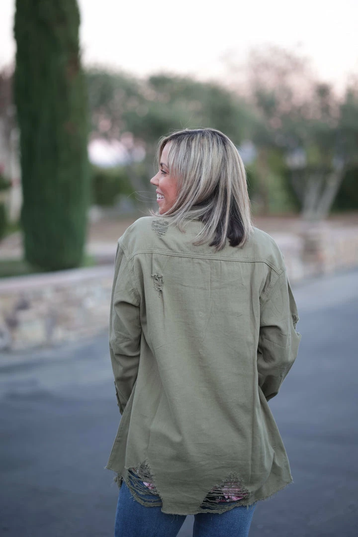 Boutique Simplified Brush Your Cares Away Button Down 3 Boutique Simplified Brush Your Cares Away Button Down