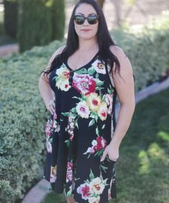 Boutique Simplified Breath Of Fresh Air Sleeveless Dress