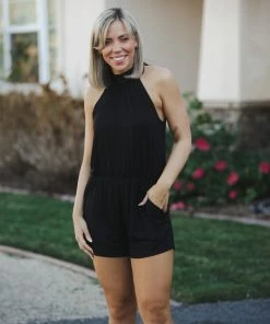 Boutique Simplified 3X Knot Your Average Romper