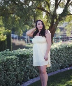 Boutique Simplified I Got Sunshine Eyelet Dress