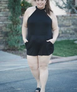 Boutique Simplified 3X Knot Your Average Romper