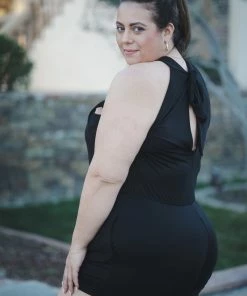 Boutique Simplified 3X Knot Your Average Romper