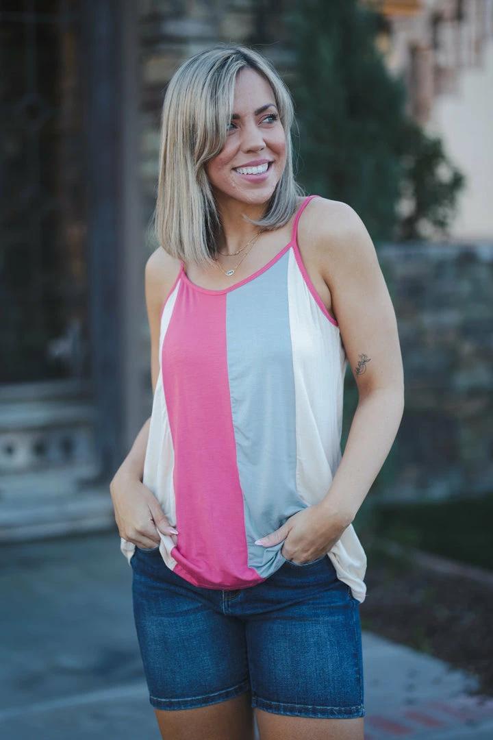 Boutique Simplified Feeling Beachy Tank 1 Boutique Simplified Feeling Beachy Tank