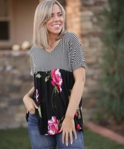 Boutique Simplified Pure Love Colorblock Babydoll