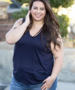 Boutique Simplified Oh Say Can You See Sleeveless Top 12 Boutique Simplified Oh Say Can You See Sleeveless Top