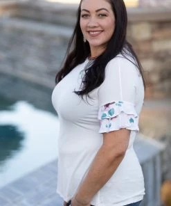 Boutique Simplified Confide In Me Ruffle Sleeve