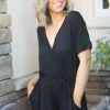 Boutique Simplified 2X Your Closet Is Calling - Black Romper