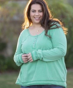 Boutique Simplified Rhythm And Greens Henley