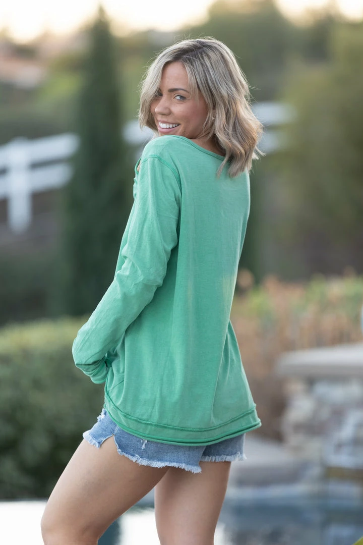 Boutique Simplified Rhythm And Greens Henley 3 Boutique Simplified Rhythm And Greens Henley