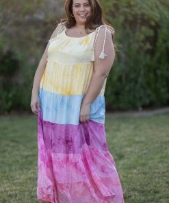 Boutique Simplified Love Shack Maxi Dress 2X