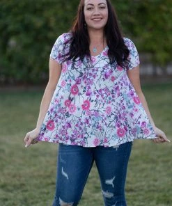 Boutique Simplified Build Me Up Buttercup Swing Top