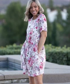 Boutique Simplified Sweet Symphony Of Roses Dress 9 Boutique Simplified Sweet Symphony Of Roses Dress