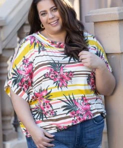 Boutique Simplified Aloha Sunsets Tunic