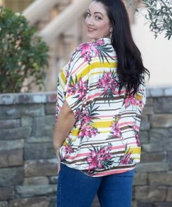 Boutique Simplified Aloha Sunsets Tunic