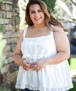 Boutique Simplified Closer To You Tiered Top