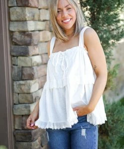 Boutique Simplified Closer To You Tiered Top