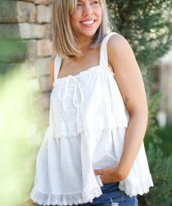 Boutique Simplified Closer To You Tiered Top