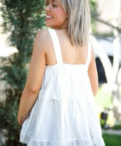 Boutique Simplified Closer To You Tiered Top