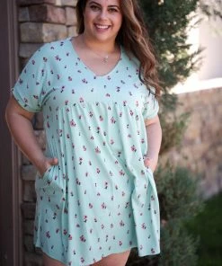 Boutique Simplified Sweet Simplicity Babydoll Dress