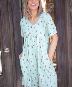 Boutique Simplified Sweet Simplicity Babydoll Dress