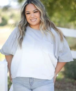 Boutique Simplified Silver Gradient Short Sleeve 7 Boutique Simplified Silver Gradient Short Sleeve