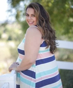 Boutique Simplified California Girl Sleeveless Top