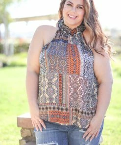 Boutique Simplified My Sharona Halter Top 3X 9 Boutique Simplified My Sharona Halter Top 3X