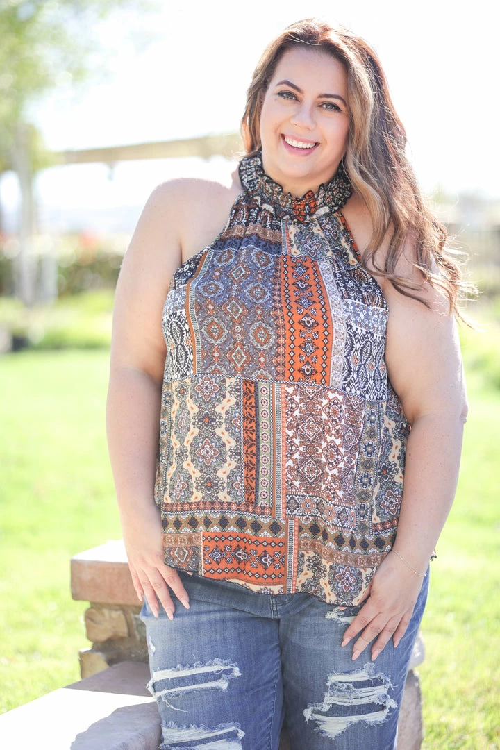 Boutique Simplified My Sharona Halter Top 3X 4 Boutique Simplified My Sharona Halter Top 3X