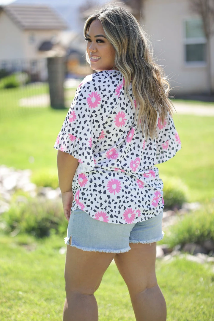 Boutique Simplified Light Up My Life Ruffle Sleeve 3 Boutique Simplified Light Up My Life Ruffle Sleeve