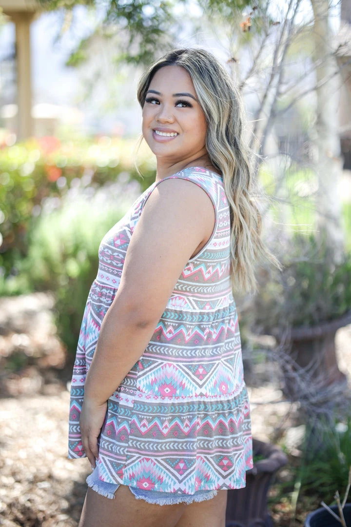 Boutique Simplified Desert Essence Babydoll 3 Boutique Simplified Desert Essence Babydoll