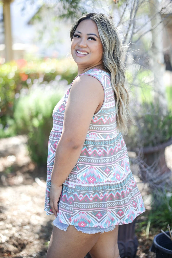 Boutique Simplified Desert Essence Babydoll 4 Boutique Simplified Desert Essence Babydoll