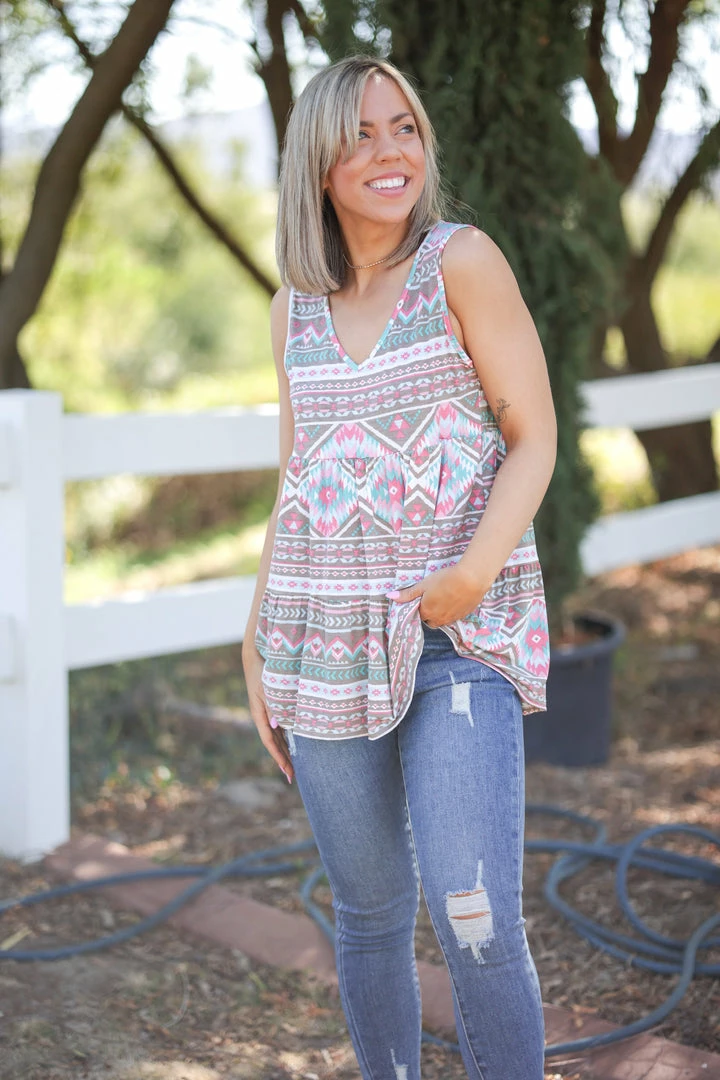 Boutique Simplified Desert Essence Babydoll 1 Boutique Simplified Desert Essence Babydoll