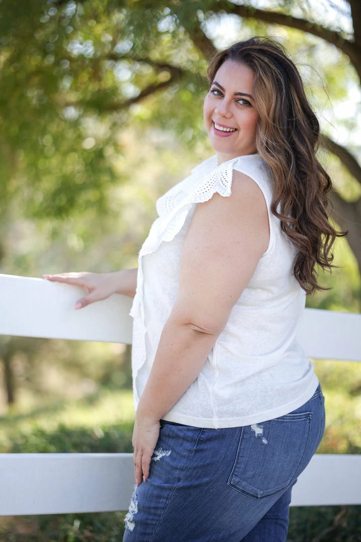 Boutique Simplified Addicted To You Eyelet Lace Top 3X 5 Boutique Simplified Addicted To You Eyelet Lace Top 3X