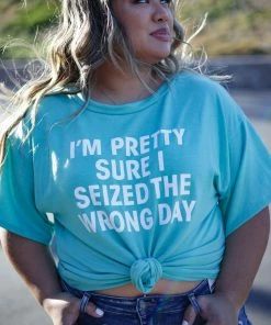 Boutique Simplified Seized The Wrong Day Tee