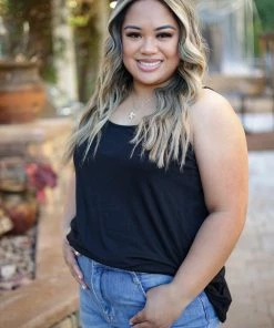 Boutique Simplified Blacked Out Cami Tank 7 Boutique Simplified Blacked Out Cami Tank